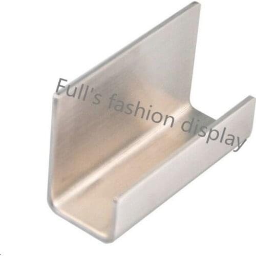 Modern Stainless Steel Business Card Holder Name Card holders note holder Display Stand Satin Finish Luxury Desktop Stand Case