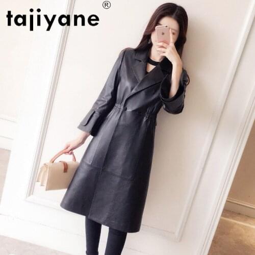 Tajiyane Women Korean Autumn Clothes 2020 Real Leather Jackets Woman Genuine Sheepskin Coat Female Windbreaker Veste Femme TN800