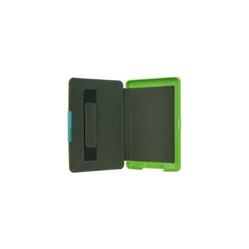 Ultra Slim Smart Auto Wake Sleep PU Leather Case Cover Tablet Paperwhite 5 with Hand Strap for Tablet Flip Protective Case Green