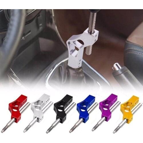 Universal Aluminium Shift Knob Extender Extension Lever Gear Shifter with 12 10 9.5 8mm Adapter