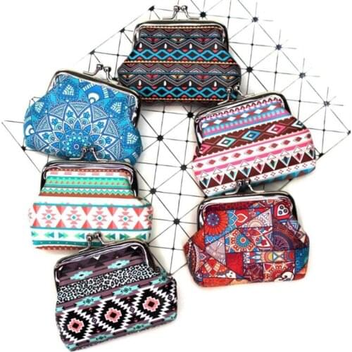 M158 Fashion Coin Purse For Women Ethnic Style Hasp Zero Bag Women Student Bag Gift Wholesale
