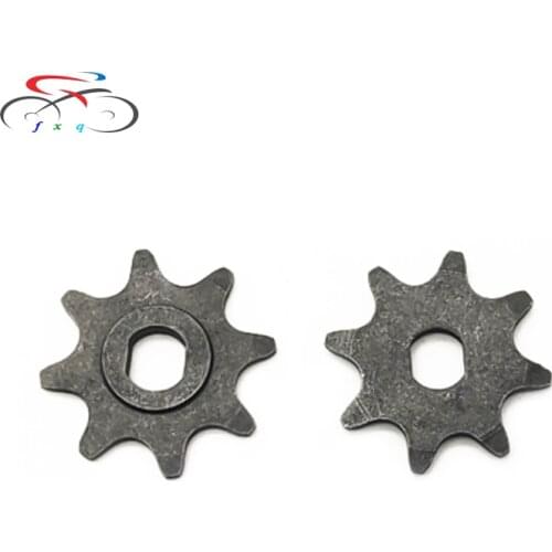 #410 8T Electric Scooter Sprocket Gear for Engine Chain Drive Razor MX500 Dirt Rocket Bike DC Motor MY1020 8 Tooth Pinion