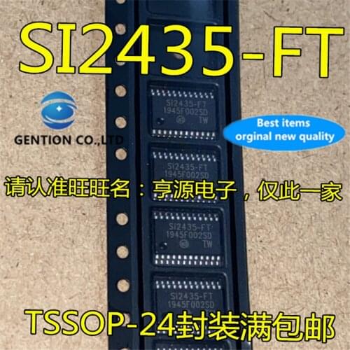 5Pcs SI2435 SI2435-FT TSSOP-24 Controller processor in stock 100% new and original