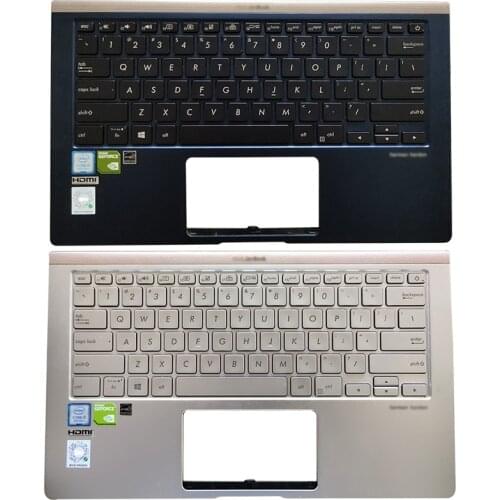 95% NEW Laptop Palmrest Upper Case US Backlight Keyboard For Asus ZenBook Lingyao U2 Deluxe14 U4300F UX433 UX433F UX433FN