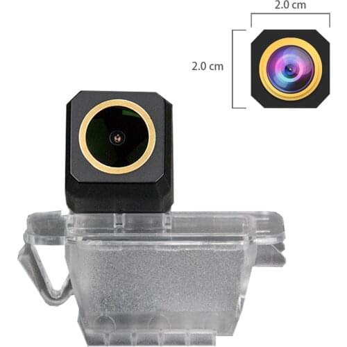 Misayaee Golden HD Car Rear View Reverse Camera Plate Light for FOR D Transit Connect Custom Ranger Galaxy MK3 Kuga Mondeo BA7