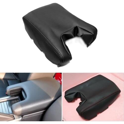 Car-styling Microfiber Leather Center Control Armrest Box Cover For Acura TL 2009 2010 2011 2012