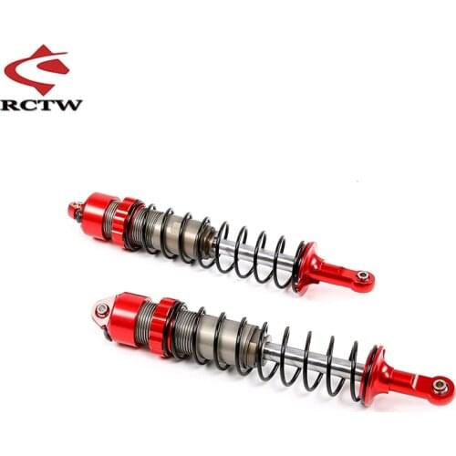 CNC Metal High Strength 10MM Front &Rear Shock Absorber Set for 1/5 Hpi Rofun Baha Km Rovan Baja 5b 5t 5sc Truck Spare Toy Parts