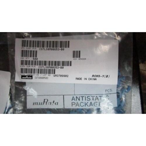 CSTLS8M ceramic crystal 3P 8.00MHZ imported original high-performance crystal 3 feet