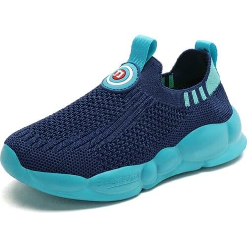 Children Shoes For Kids Sneakers Girls Casual Shoes Boys Sneakers Breathable Mesh Slip-on School Footwear tenis infantil 2021