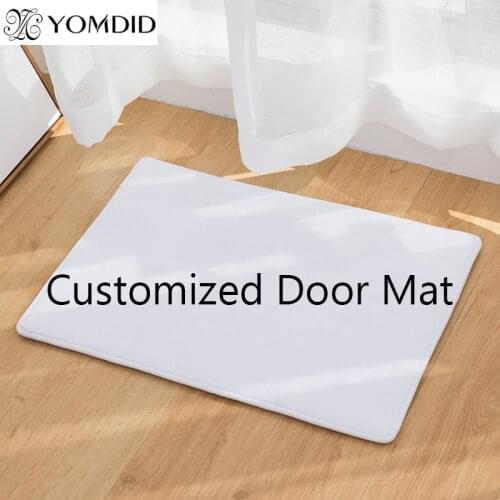 Customized Mat Personalized Customization Doormat Soft Floor Carpet Rug For Bathroom/Kitchen/Living Room mat 2 Sizes Available