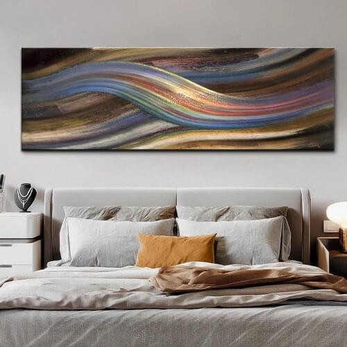 Modern Home Decoration Art Abstract Lines Canvas Painting Posters Prints Wall Art Pictures for Living Room Home Wall Decoration