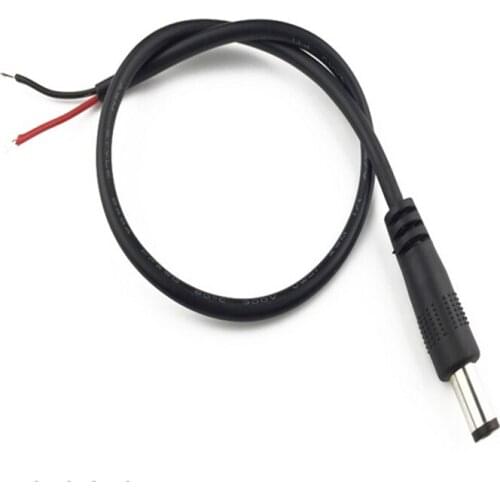 DC line 24/64/22 full copper dc male on the tin 5.5 * 2.1 power cable plug line