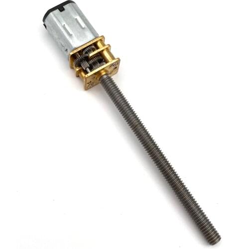 DC 3/6/12V Mini Metal Gear Motor 25-4000RPM N20 Electric Micro Speed Reduction Gear Motor for Car Robot Model Metal Gear Motor