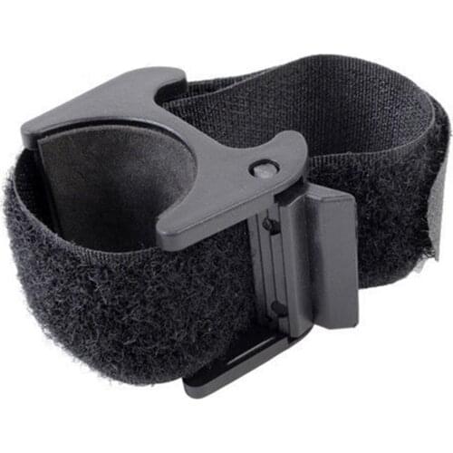 Multi-Purpose Bike Strap Flashlight LED Tourch Mount Holder Bike Lock Clamp Holder Hook&Loop Band Waterproof MTB Accessories