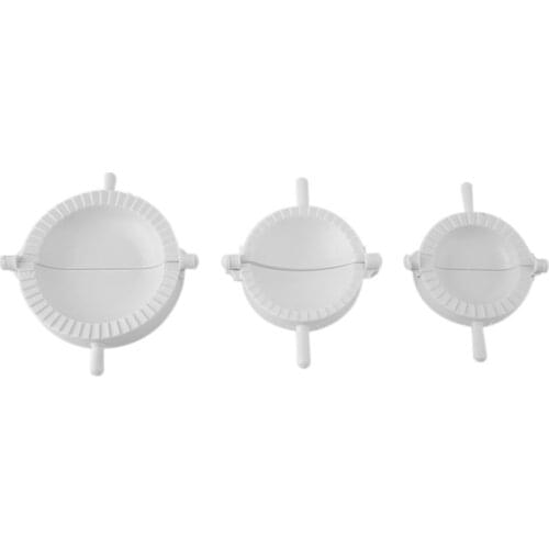 2018 New 3pcs Dumpling Mould Dough Press 3 Size Ravioli Dough Pastry Pie Dumpling Maker Gyoza Mold Hot Sale