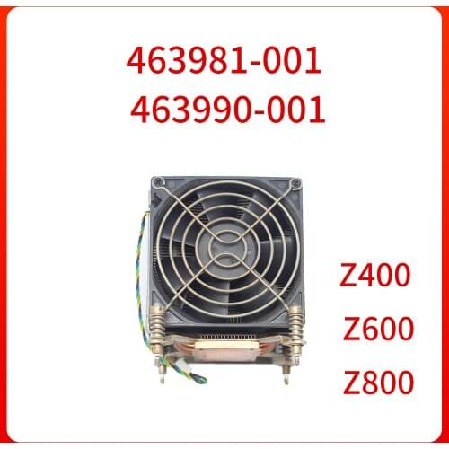 Heatsink Fan 463981-001 463990-001 FOR HP Z400 Z600 Z800 Workstation Processor CPU Radiator Heat sink Cooling Fan Original