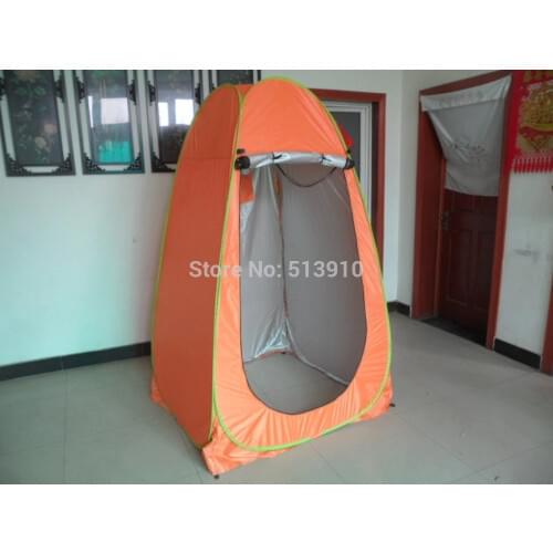 Silver coated Portable outdoor Shower tent/dreesing tent/toilet tent /photography pop up tent with UV function