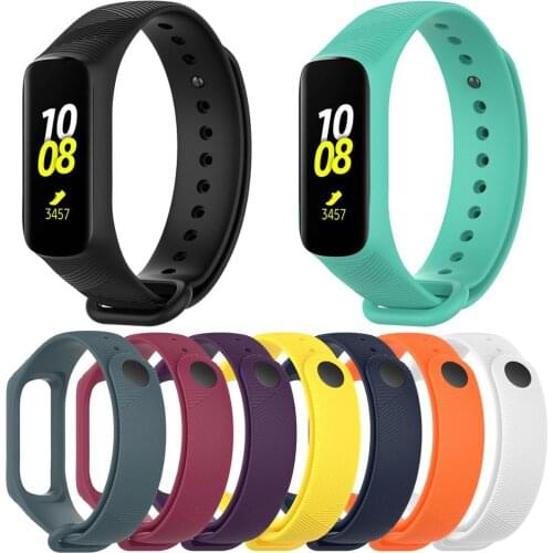 Sport Silicone Wrist Strap For Samsung Galaxy Fit-e R375 Bracelet Replacement Watch Band For Galaxy Fit e SM-R375