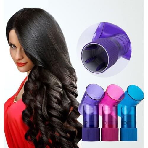 Magic DIY Hair Diffuser Salon Hair Roller Drying Cap Blow Dryer Wind Curl Hair Dryer Cover Hair Care Styling Tools Accessory