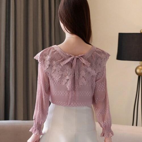 YATWAVS Womens Chiffon Blouses