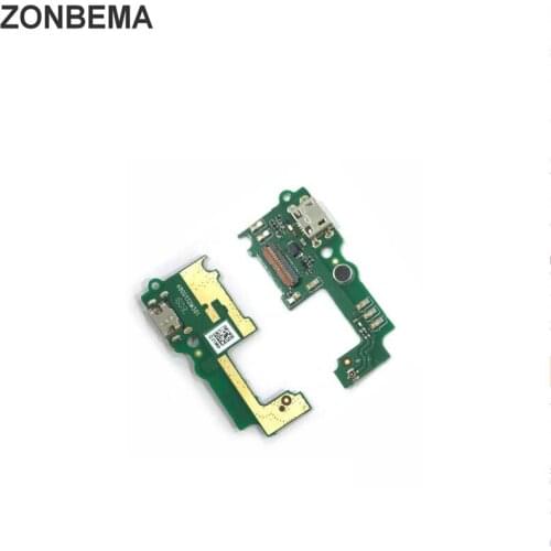 ZONBEMA 10pcs Original USB Charger Dock Board Connector Charging Port Flex Cable For Huawei TIT-U02 Y6 Pro