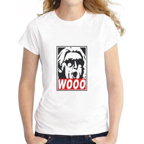 2021 Wooo T-Shirt Funny t shirt retro wrestling nature boy classic ric flair top short sleeve t shirt Gift tshirt