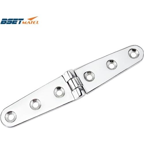 28*153mm Marine Grade 316 Stainless Steel Boat Cupboard Cabinet Door Butt Hinge Furniture Fitting cabin deck hinges Drawer Hinge