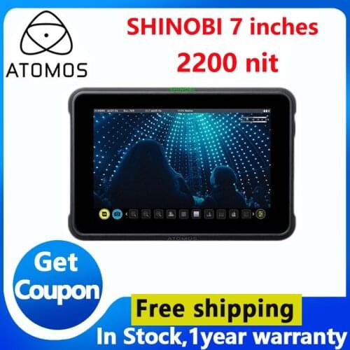 ATOMOS SHINOBI 7 Inch HDR Monitor HDMI / SDI Signal Interconversion Support HDR and 3D LUT