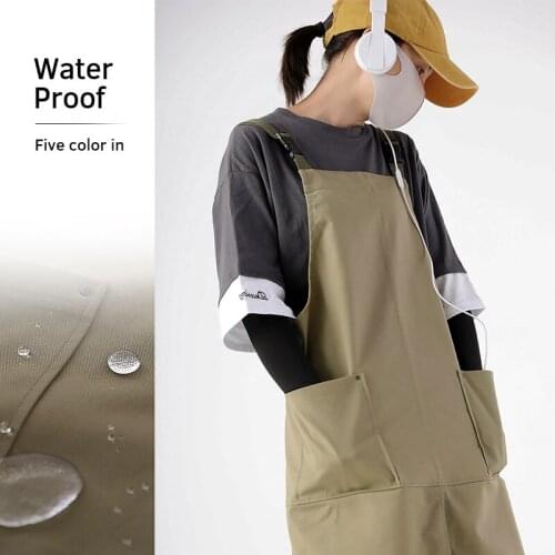Focus on the Processing and Production of Work Clothes Aprons Cotton Polyester Linen Work aprons Leather Accessories Aprons