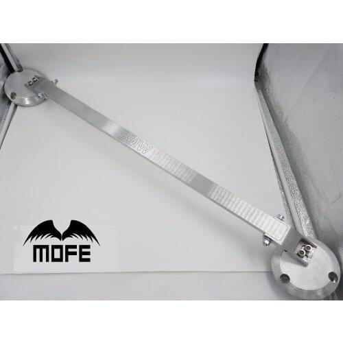 Mofe Aluminum STB Front Strut bar for E36 Bora-LOWER CONTROL ARMS LCA EK + LOWER TIE BAR Silver lower tie bar