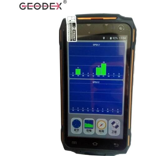Android 7.0 OS High Accuracy 1-2m GIS data collector T15 plus Handheld GPS GNSS receiver GPS survey equipment GPS Glonass Beidou