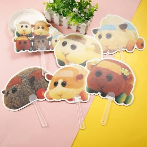 Anime PUI PUI Molcar Cosplay guinea pig car car PVC fan cute cartoon fan surrounding