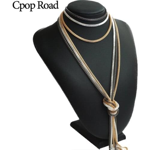 Золотые цепочки Cpop road China At AliExpress