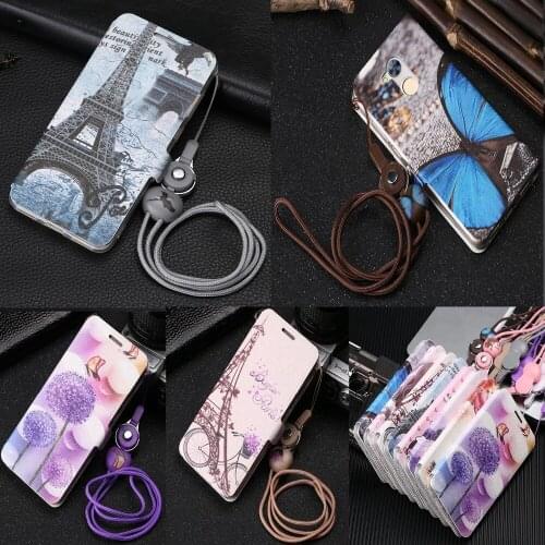 For Huawei Honor 6A case Lucury cartoon Wallet Leather cover Case For Flip Huawei Honor 6A 6 A DLI-AL10 DLI-TL20 phone cases