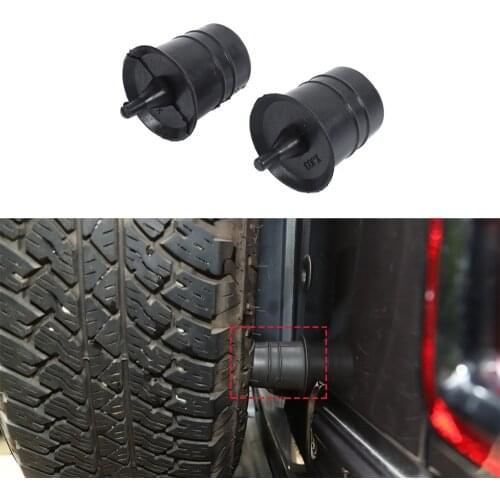 For Jeep Wrangler JL 2018 2019 Spare Tire Rubber Pad Mat Cover for Jeep JL Wrangler Durable Black Car Exterior Accessories