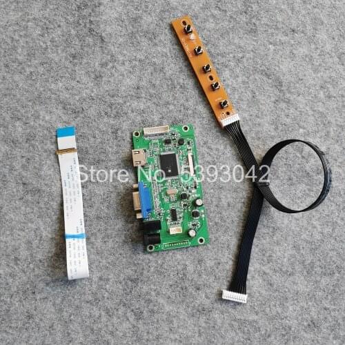 For LP133WH2-SPB1 LP133WH2-SPB3 +VGA display controller drive board notebook PC panel 13.3" 1366*768 WLED EDP 30Pins DIY kit