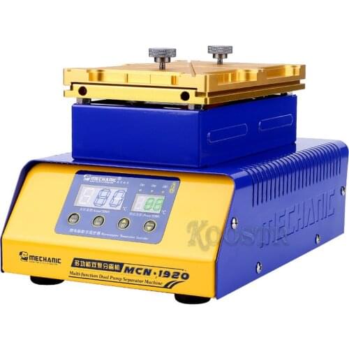 Double Pump LCD Screen Separator MCN-1920 for the iPhone X XS XR XS MAX 320W Powerful Separation Glass Frame service Tools