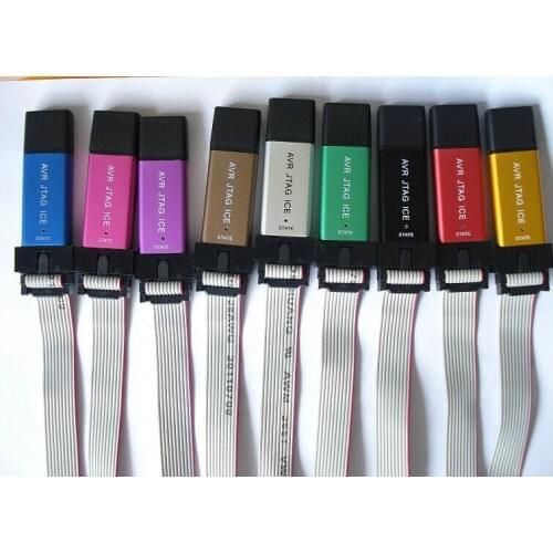 AVR JTAG ICE Emulator (Metal Shell + Overcurrent Protection + Width + Buffer Chip + Voltage Cable)