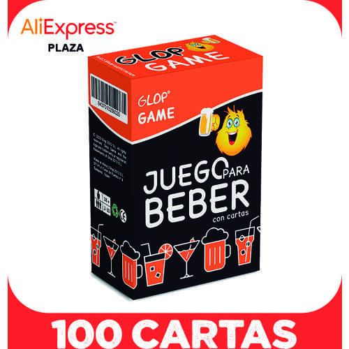 Glop Game - Juego para Beber - Juego de beber con Cartas para Fiestas de Adultos - 100 cartas