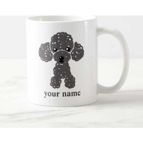 The toy poodle name inserting which is coffee mug Fashion mug for a holiday gift from friends and family