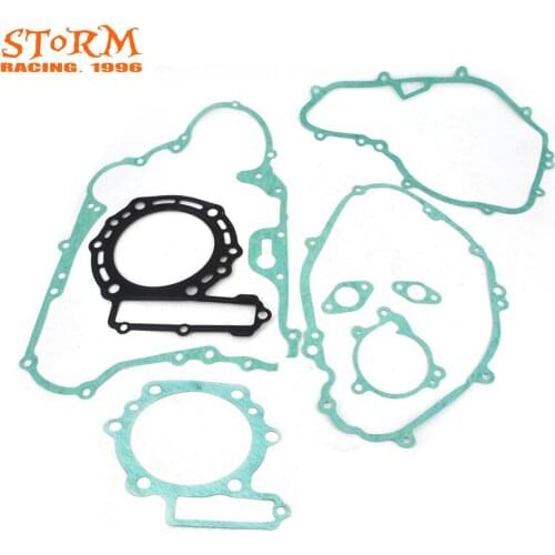 Motorbike Engine Bottom Overhaul Complete Cylinder Top End Cover Pad Gasket Set For KAWASAKI KLR650 KLR 650 1987-2007 Motorcycle