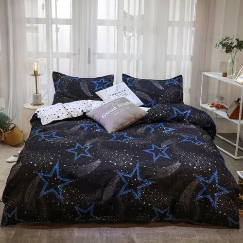 UPzo-Natural Series Bedding Set Printed Bed Linen Sheet Duvet Cover 240x220 Single Twin Queen King Quilt Covers Sets Bedclothes