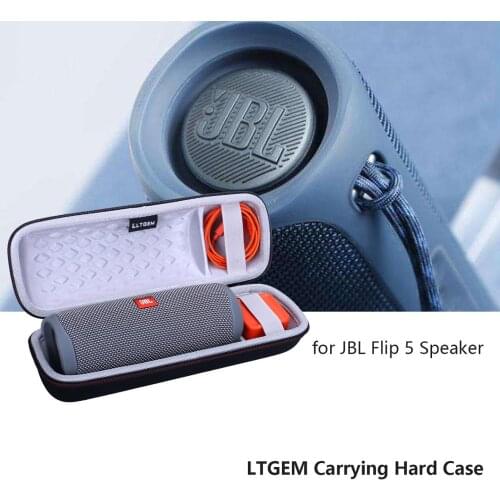 LTGEM Waterproof EVA Hard Case for JBL Flip 5 Speaker