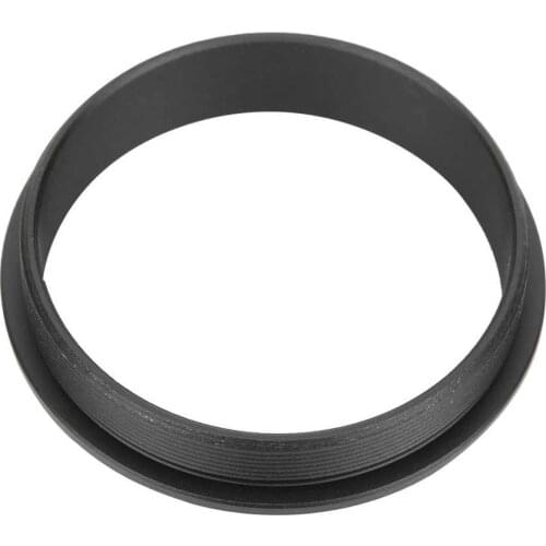 M48-M48 Male to Male Lens Adapter Ring Aluminium Alloy Black 48mm Thread Pitch 0.75mm Accessory
