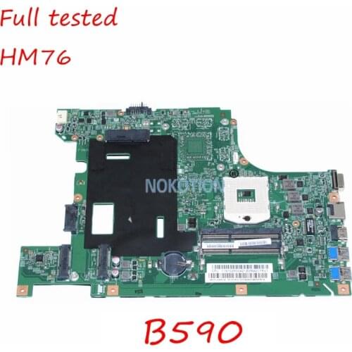 NOKOTION 11S102500421 55.4YA01.001 Main board For lenovo ideapad B590 laptop motherboard HM76 DDR3 full tested