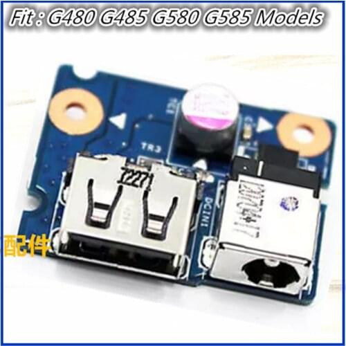 NEW LAPTOP DC BOARD USB BOARD DC POWER BOARD FOR LENOVO G480 G485 G580 G480A