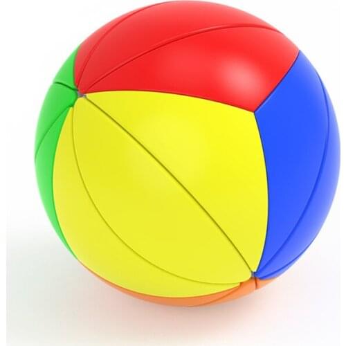 New Products Creative YongJun Maple Leaf Ball Magic Cube Round Shape Professional Educational Toys ​Game Cubo Magico