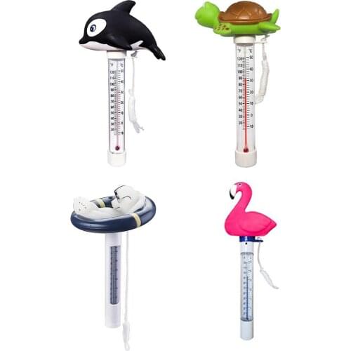 Floating Pool Thermometer Cute-shaped Thermometer for Outdoor and Indoor Swimming Pools 2021