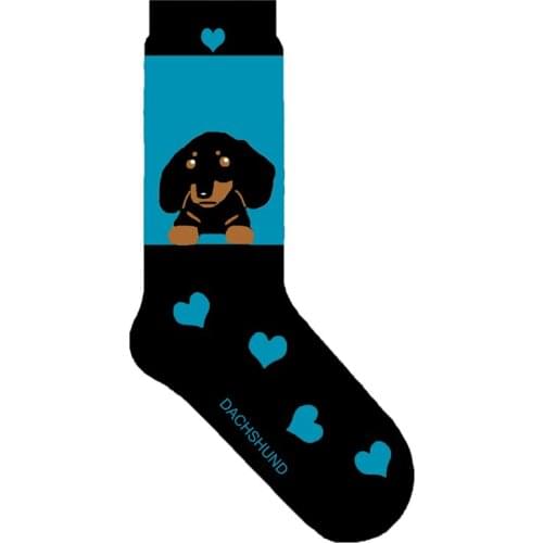 Dachshund puppies gift cute socks for women dachshund dog lover present unisex kawaii sausage dog doggie wiener 50pair/lot U-X73