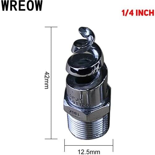 Full Cone Spiral jet nozzle Stainless Steel Nozzle Garden Lawn Water Mist Sprinkler G6